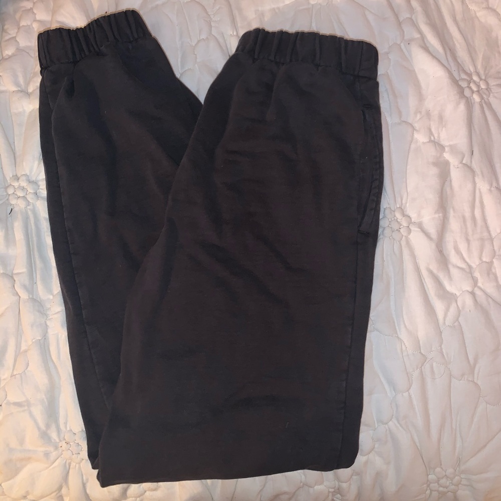 Black ROSA sweatpants